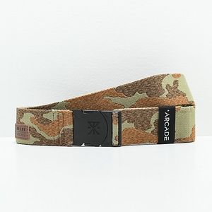 Roark Exclusive Arcade Camo Elastic Stretch Belt